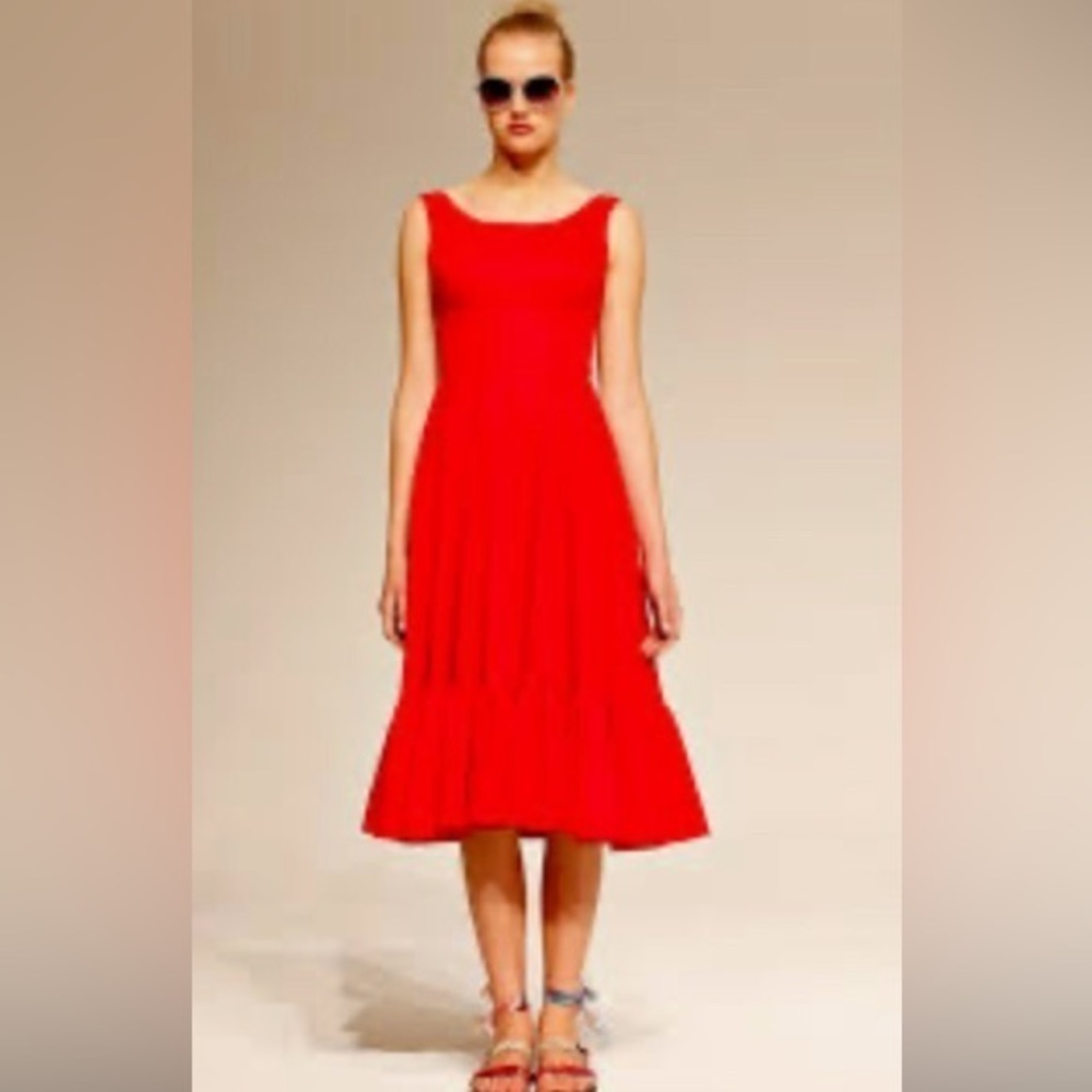 Duro  Oluwu Net -a-porter Cotton Twill - 40 /8 red cotton twill made in England